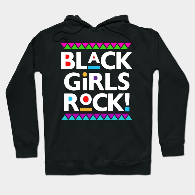 Black Girls Rock! Gift For Black Women Hoodie by Jamrock Designs